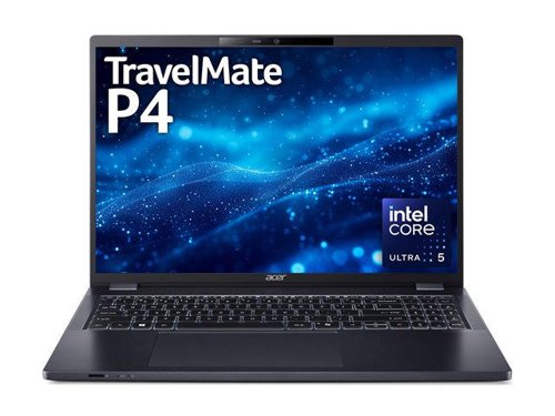 Acer TravelMate P4 16 TMP416-53-TCO 16 Inch Intel Core Ultra 5 125U 16GB RAM 512GB SSD Intel Graphics Windows 11 Pro Notebook