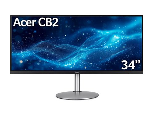 Acer CB2 CB342CU 34 Inch 3440 x 1440 Pixels Ultra Wide Quad HD IPS Panel ZeroFrame FreeSync HDMI DisplayPort USB-C Monitor