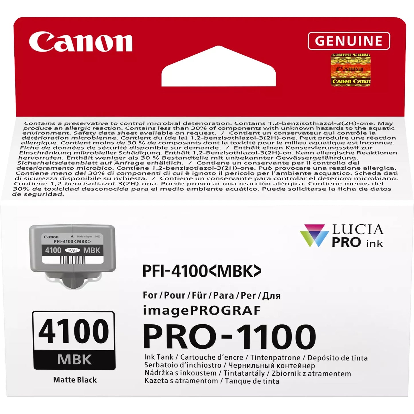 Canon 6776C001 PFI4100 Matte Black Ink