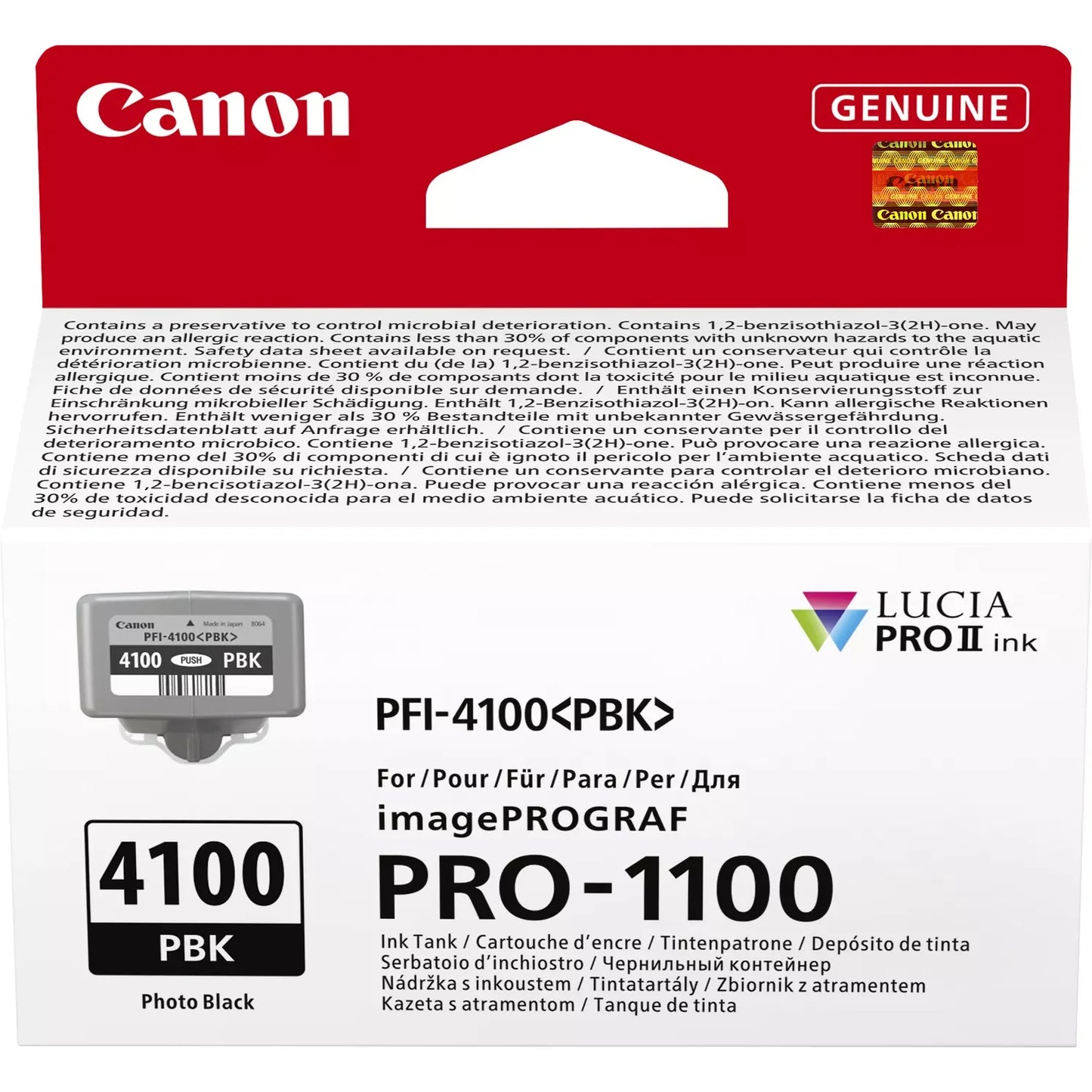 Canon 6777C001 PFI4100 Photo Black Ink