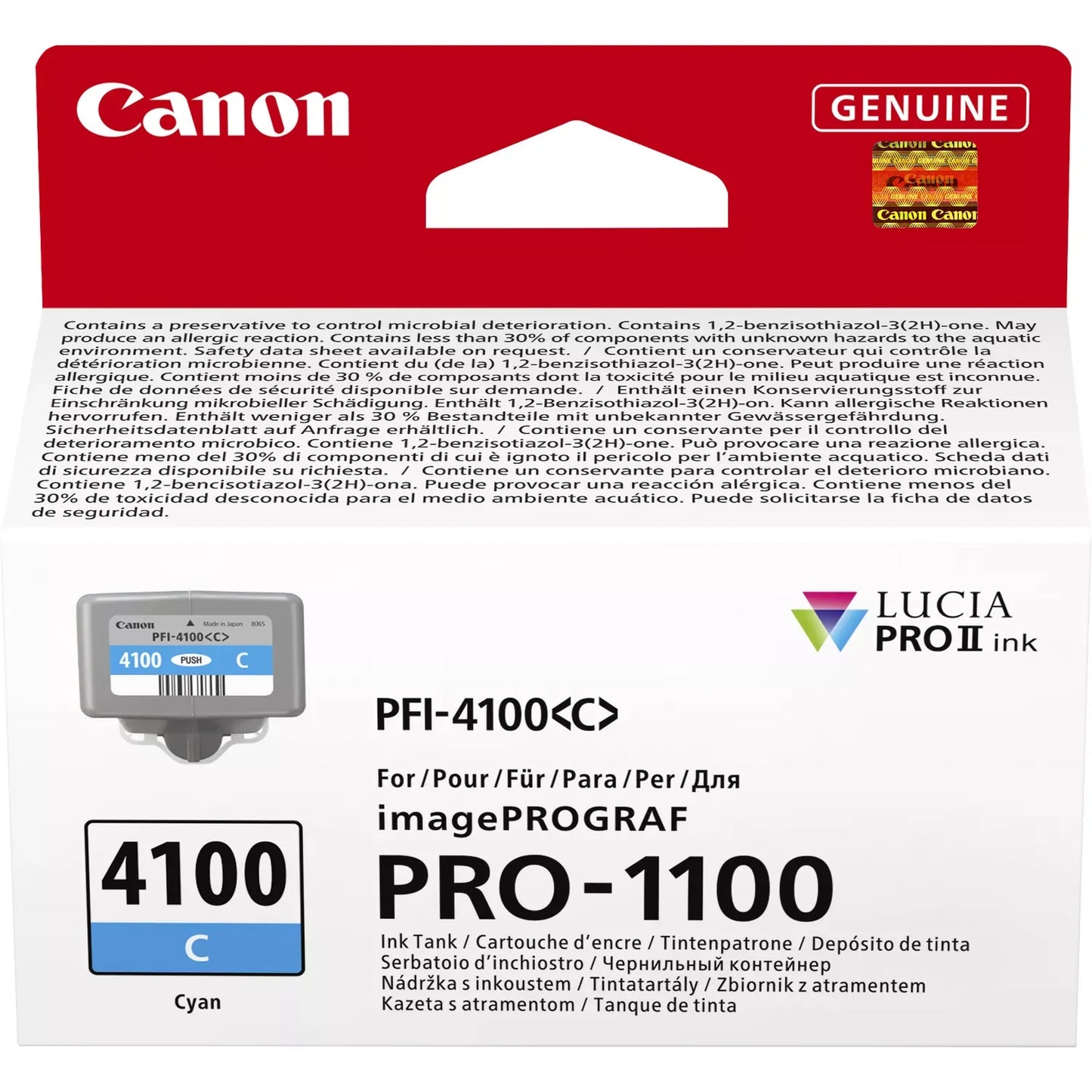 Canon 6778C001 PFI4100 Cyan Ink