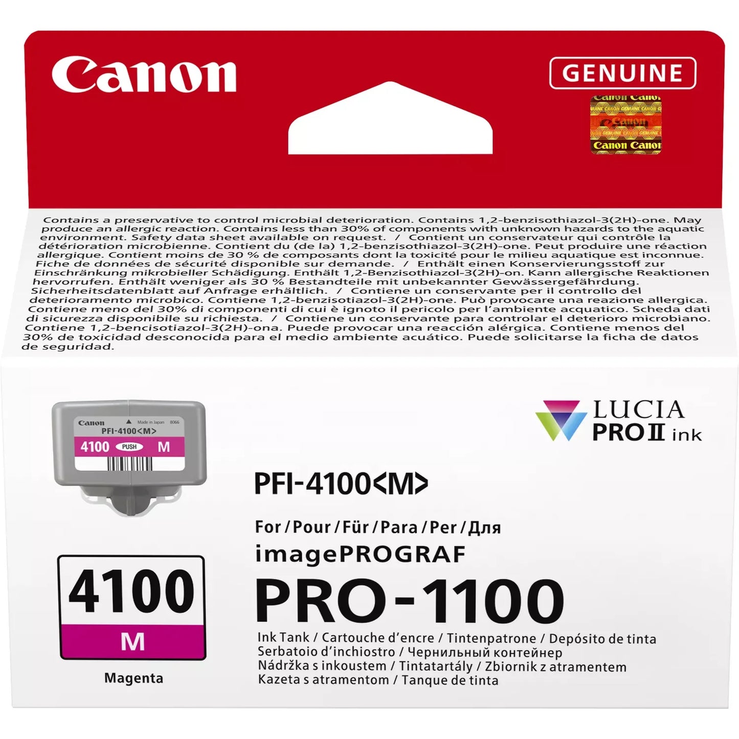 Canon 6779C001 PFI4100 Magenta Ink