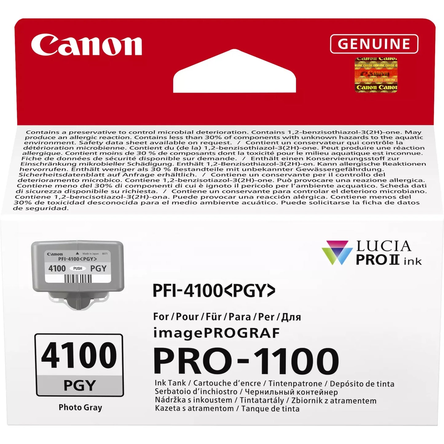 Canon 6784C001 PFI4100 Photo Grey Ink
