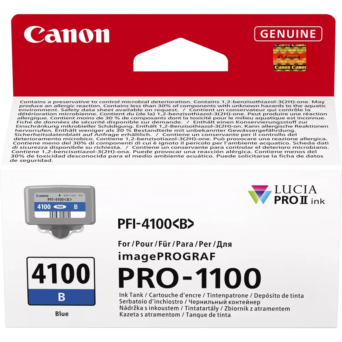 Canon 6786C001 PFI4100 Blue Ink