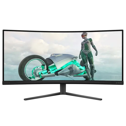 Philips Evnia 3000 34 Inch 3440 x 1440 Pixels Wide Quad HD Fast VA HDMI DisplayPort Curved Monitor