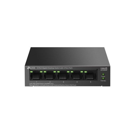 5 Port Gbit Desktop Switch 4 Port PoE+