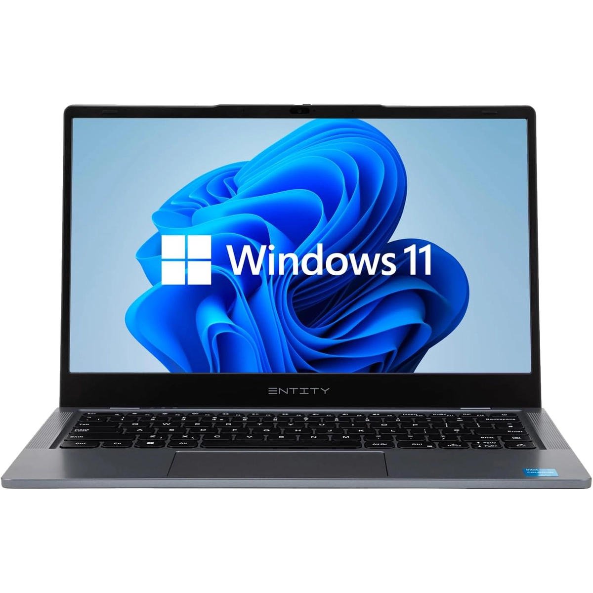 Entity Book 14 14 Inch Intel Celeron N4020 4GB RAM 128GB SSD Intel UHD Graphics 600 Windows 11 Home Laptop