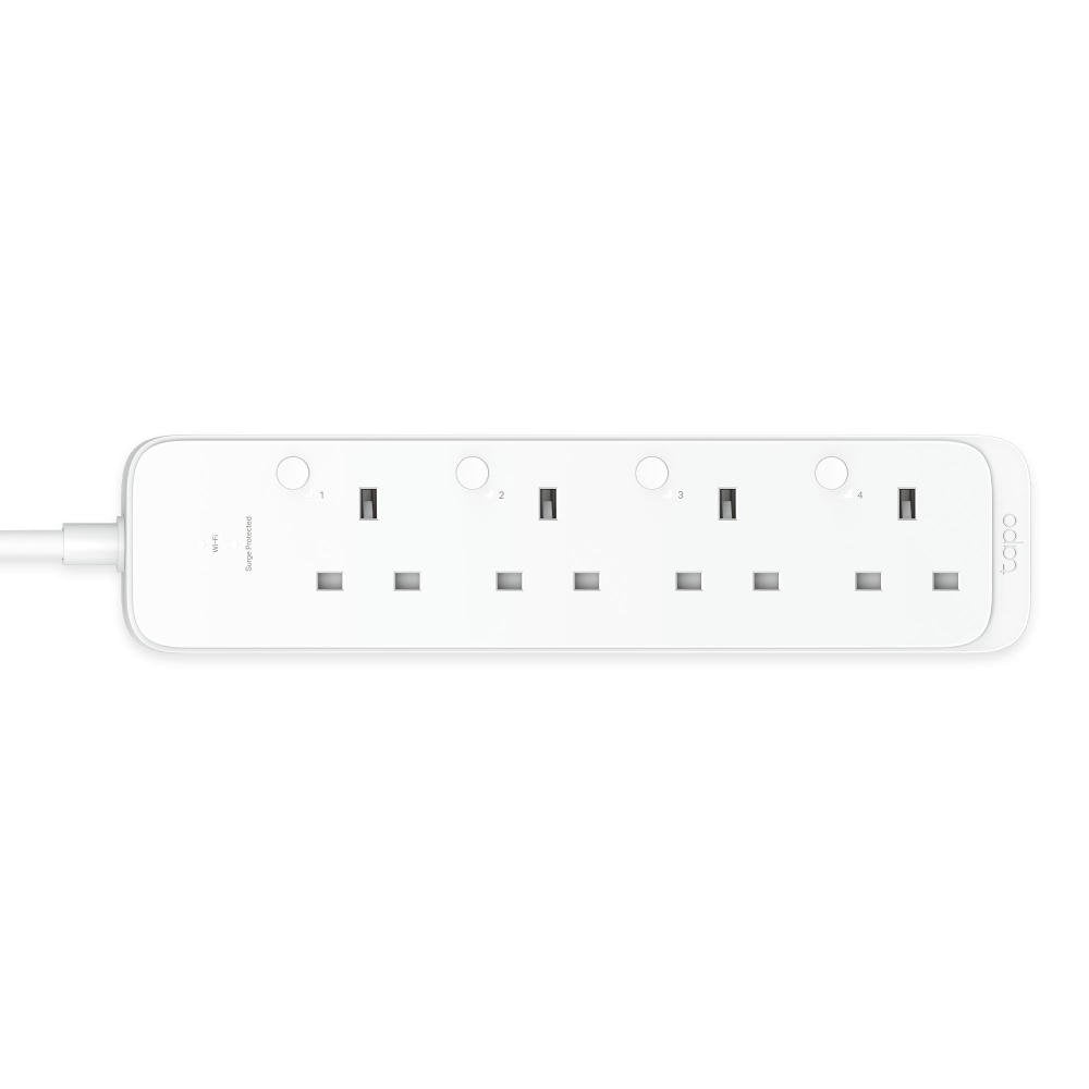 4 AC Outlet Smart Wi-Fi Power Strip 1.5m
