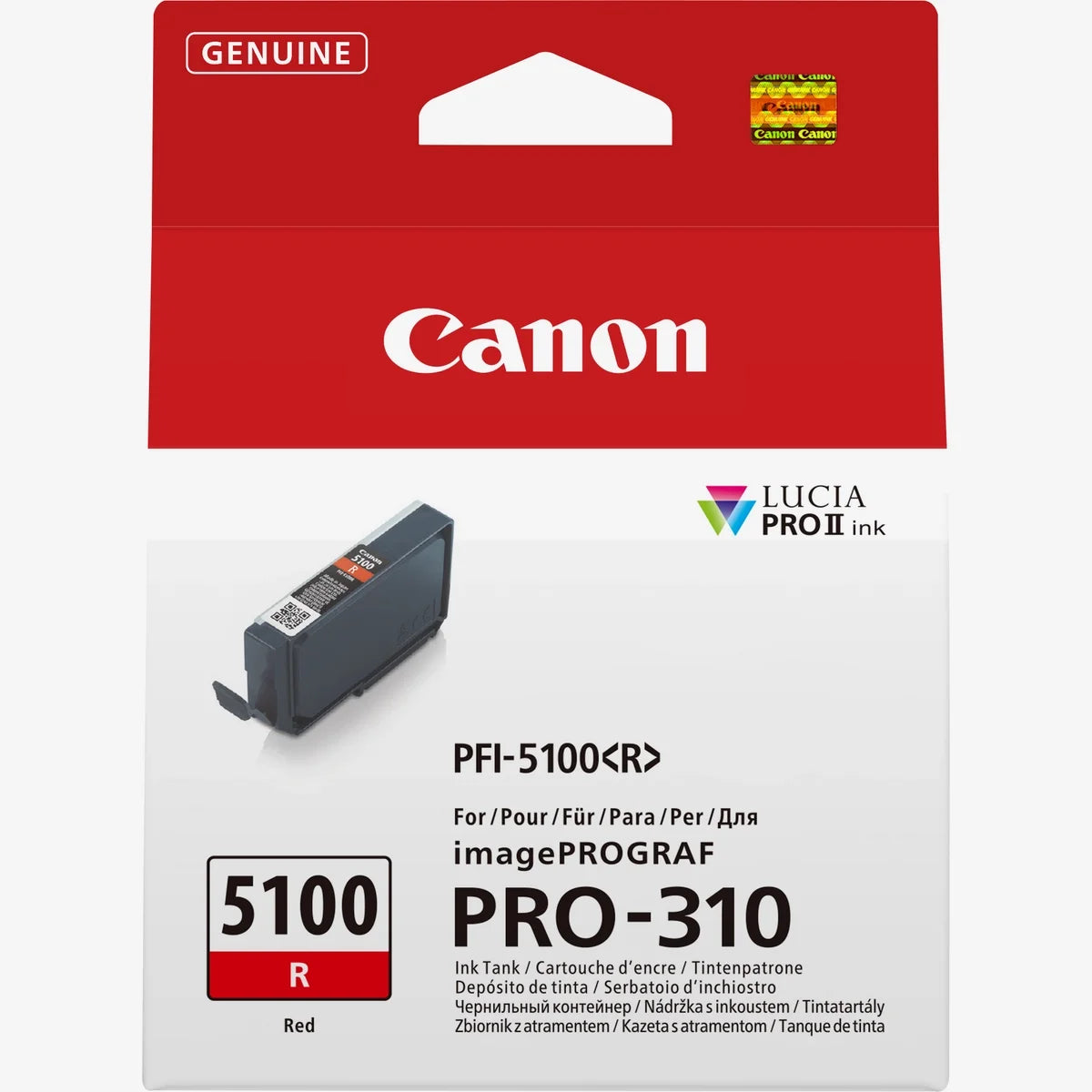 Canon 6958C001 PFI5100 Red Ink
