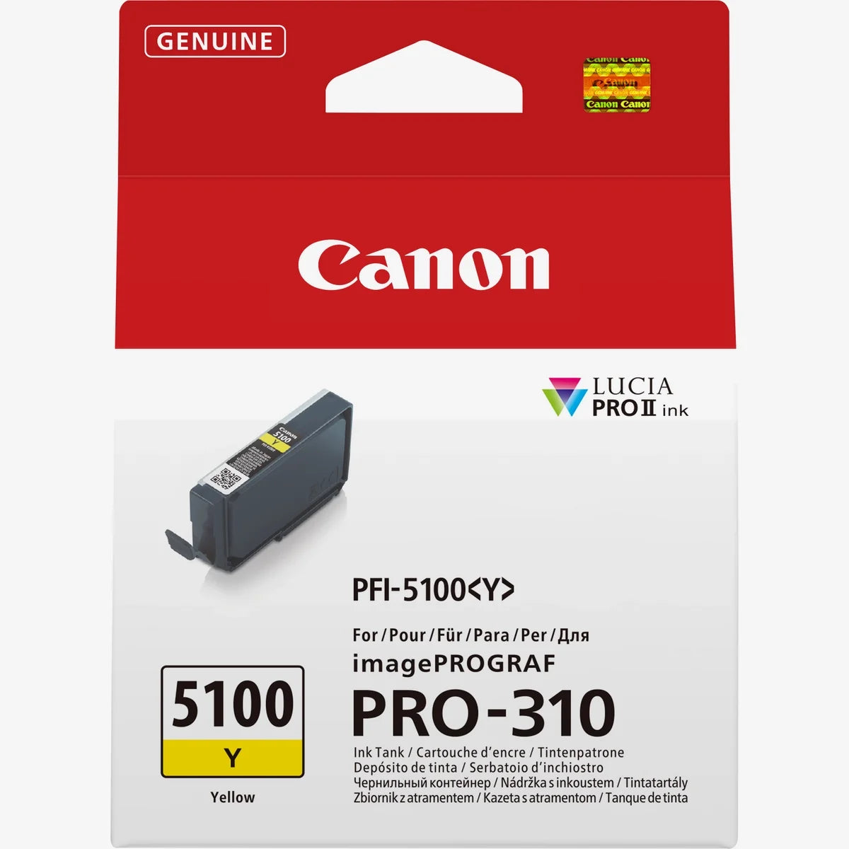Canon 6955C001 PFI5100 Yellow Ink
