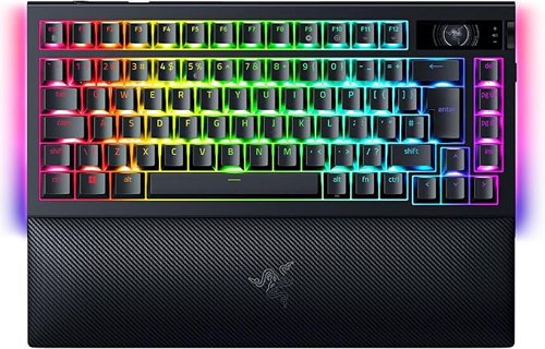 Razer BlackWidow V4 Pro US International Layout USB + RF Wireless + Bluetooth RGB Gaming Keyboard