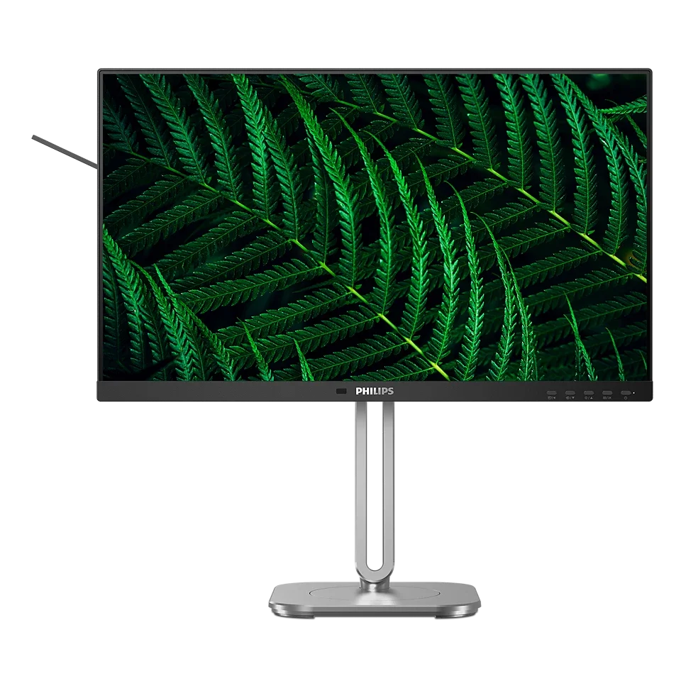 Philips 5000 Series 23.8 Inch 1920 x 1080 Pixels Full HD IPS Panel HDMI DisplayPort VGA Business Monitor