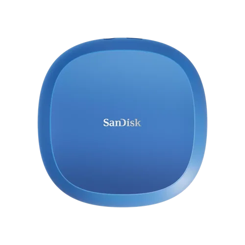 SanDisk Creator 4TB USB-C Blue Portable External Solid State Drive