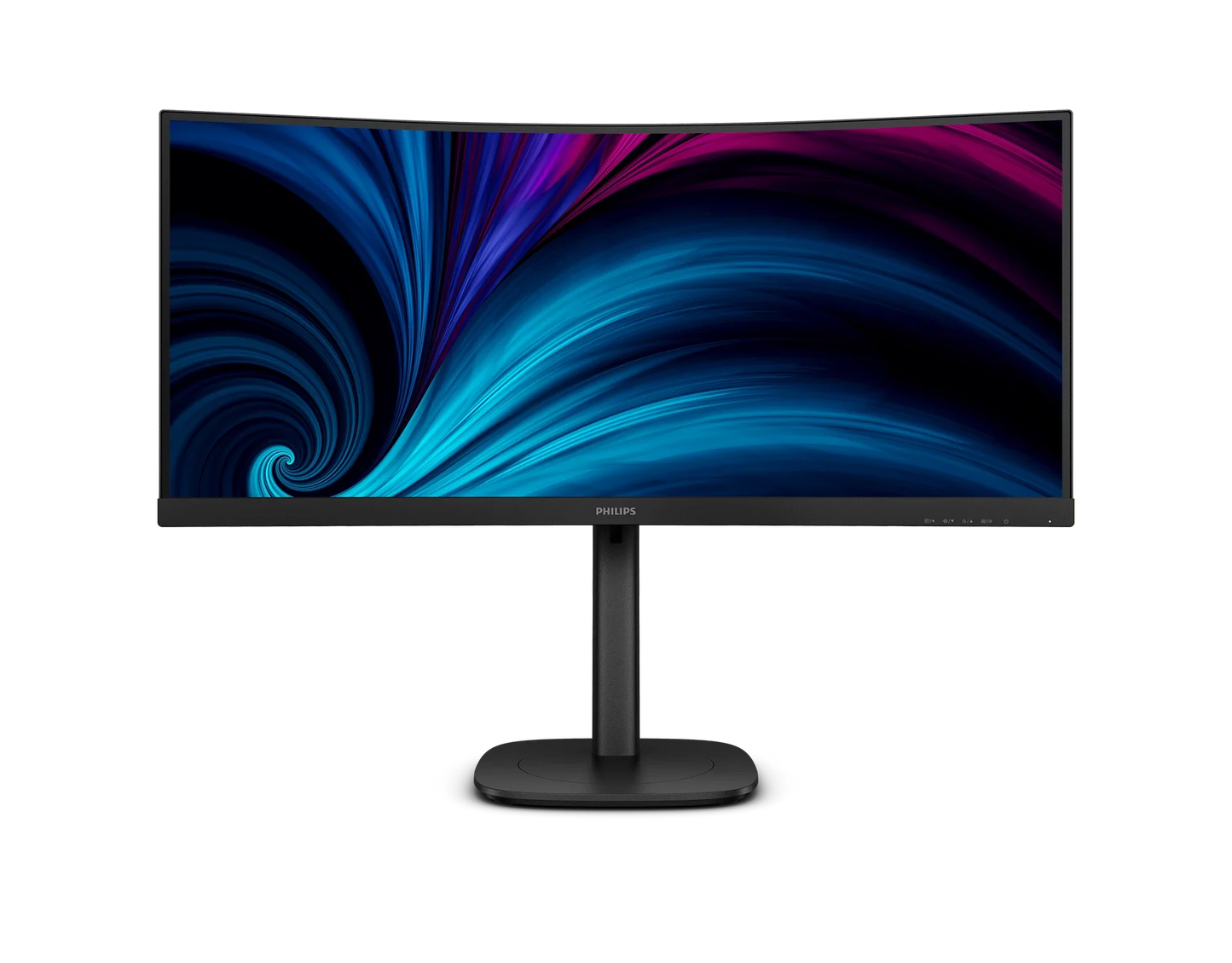 Philips 3000 Series 34 Inch 3440 x 1440 Pixels Wide Quad HD VA Panel HDMI DisplayPort USB USB-C Curved Monitor