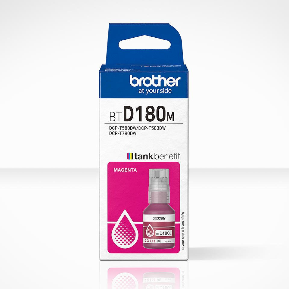 Brother BTD180M Magenta Ink Car 5K pages