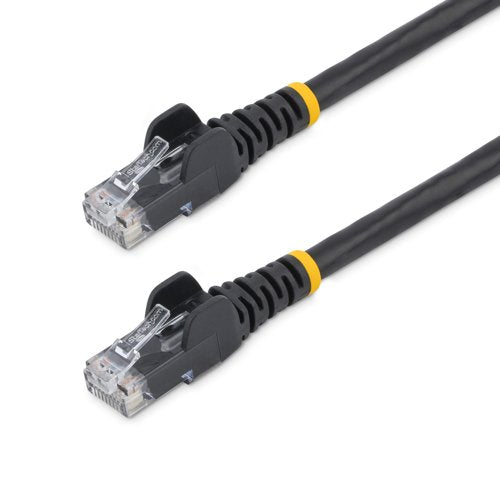 StarTech.com 15ft Black Snagless Cat6 UTP Patch Cable - ETL Verified