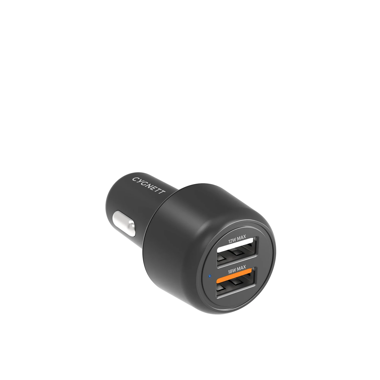 Cygnett CarPower 30W Dual USB-A Black Car Charger