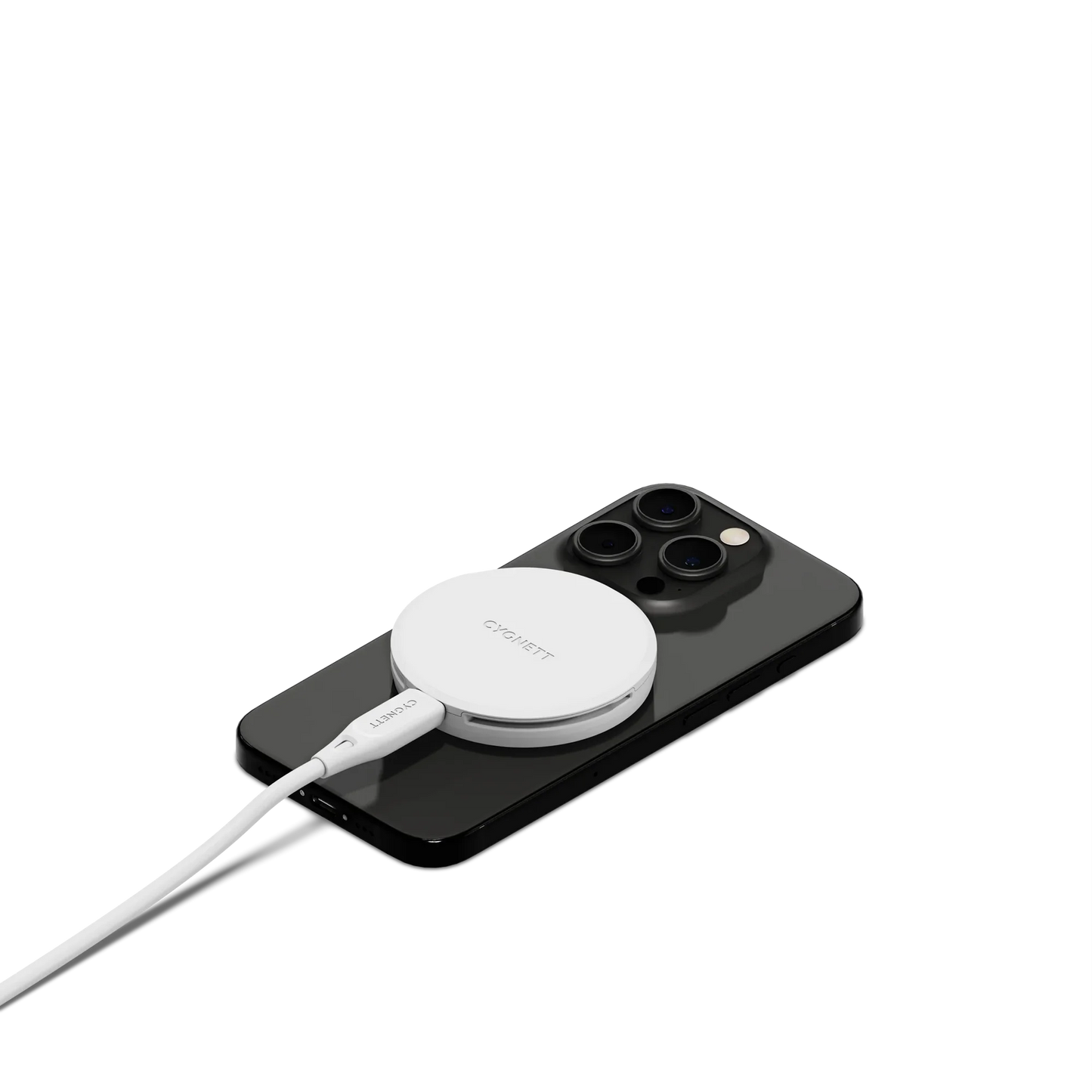 Cygnett ChargePuck Qi 2 Wireless White Charging Pad