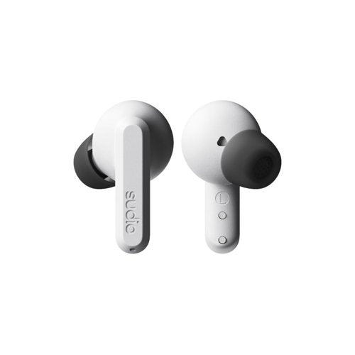 Sudio A3 Pro True Wireless White Earbuds with Charging Case