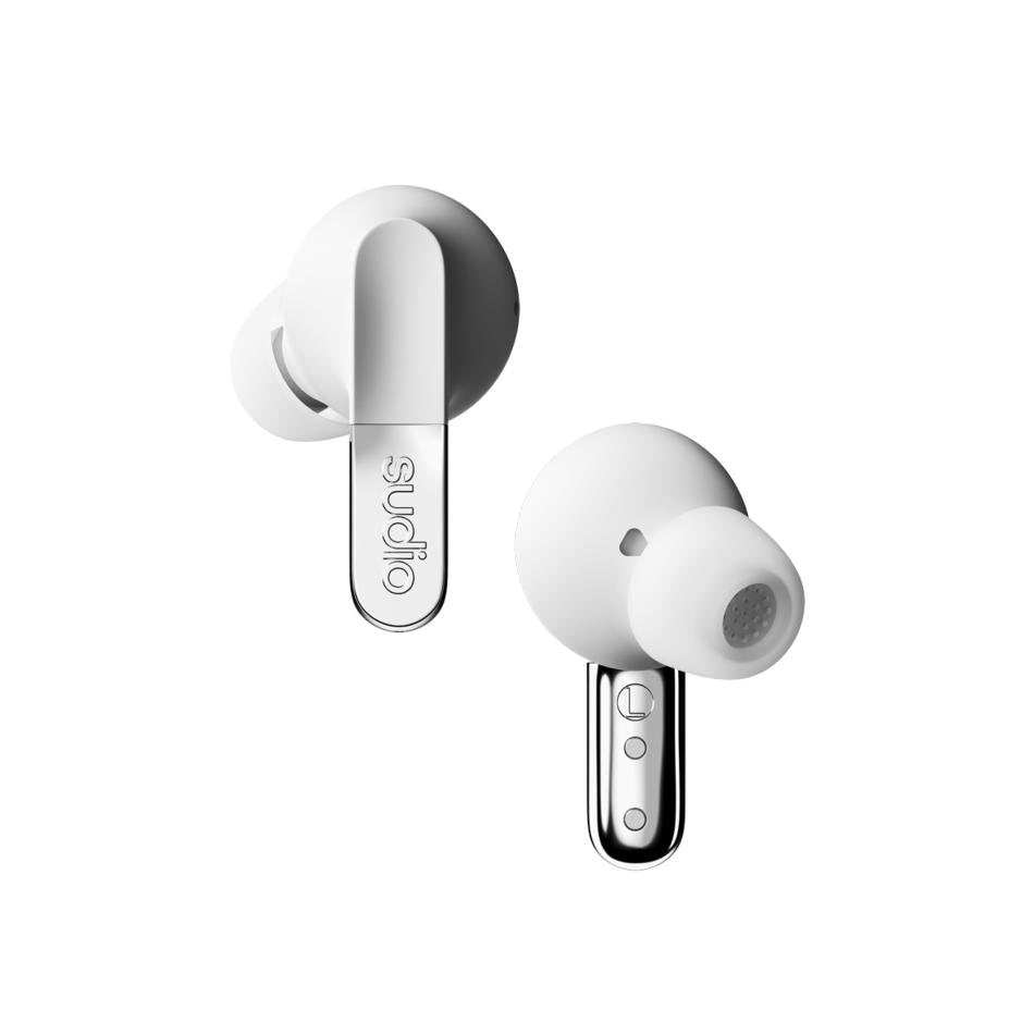 Sudio N3 Pro True Wireless White Earbuds
