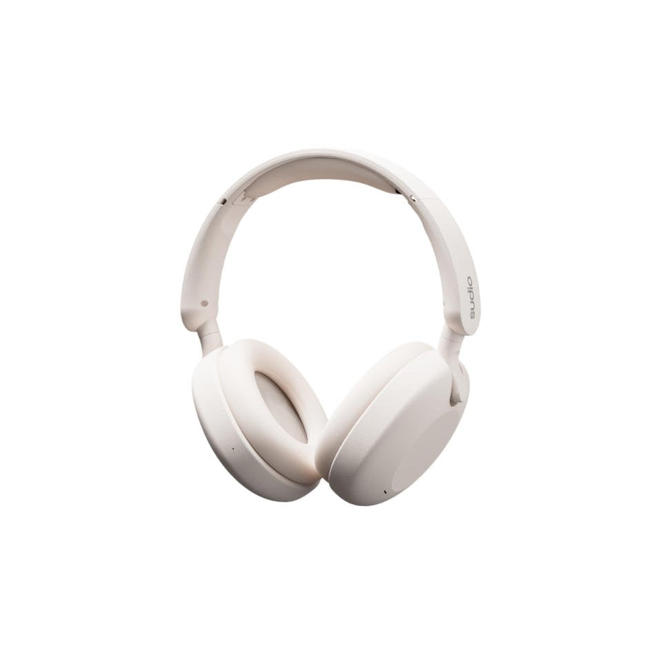 K2 Hybrid ANC Bluetooth White Headphones