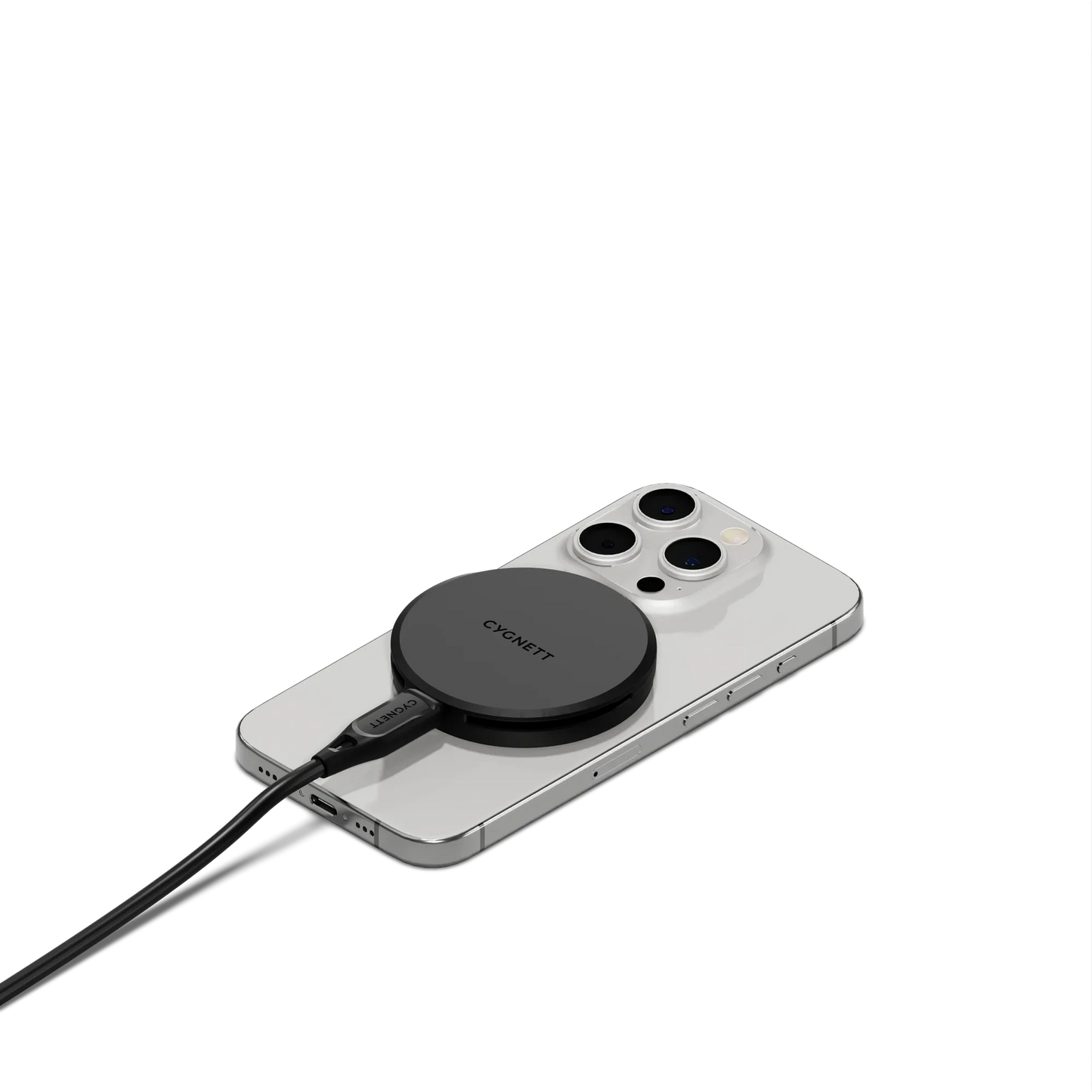 Cygnett ChargePuck Qi 2 Wireless Black Charging Pad