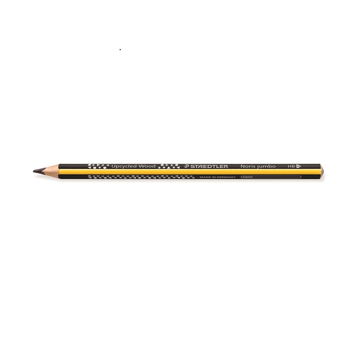 Staedtler Noris Jumbo Triangular Learners Pencil HB Graphite Lead (Pack 48 Pencils) - 119 T48