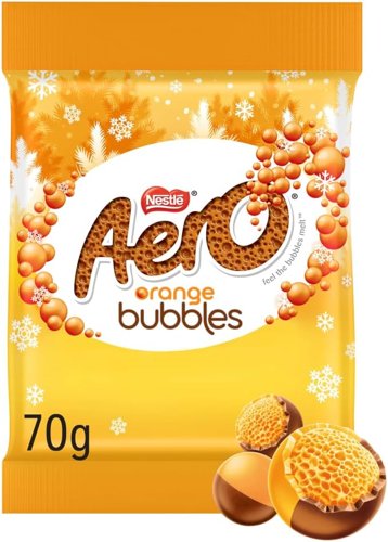 Aero Bubbles Chocolate Orange Pouch Bag 70g - 12587755