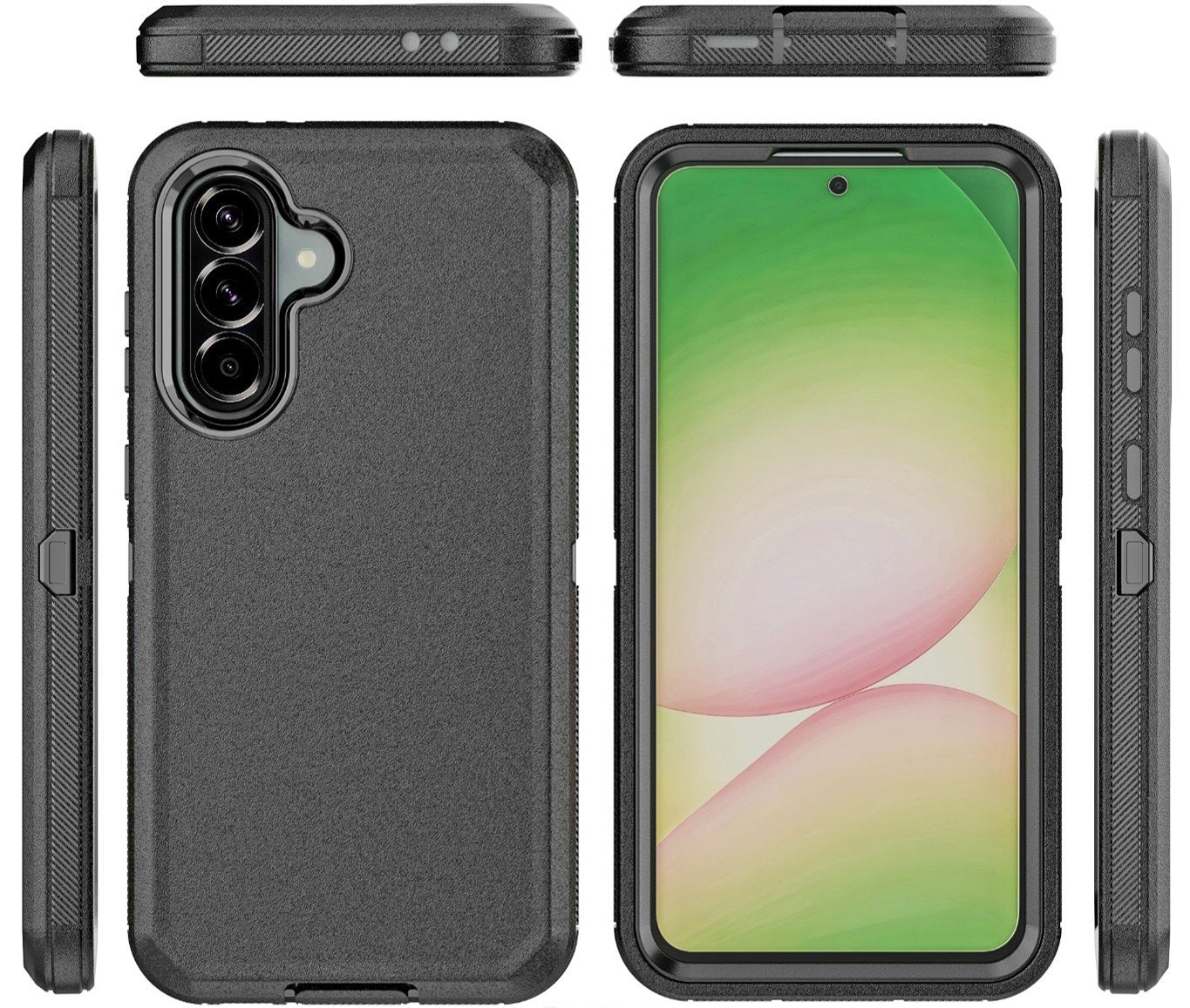 Tech Air Samsung Galaxy A17 6.7 Inch Rugged Mobile Phone Case with In-built Screen Protector