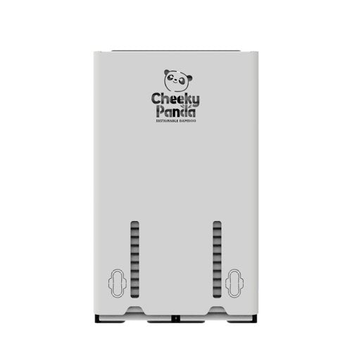 Panda Flow Double Column Period Pad Dispenser White for SPAD240MM6X6 or SPAD290MM6X6 Sanitary Pads - DSP-PAD-DBL