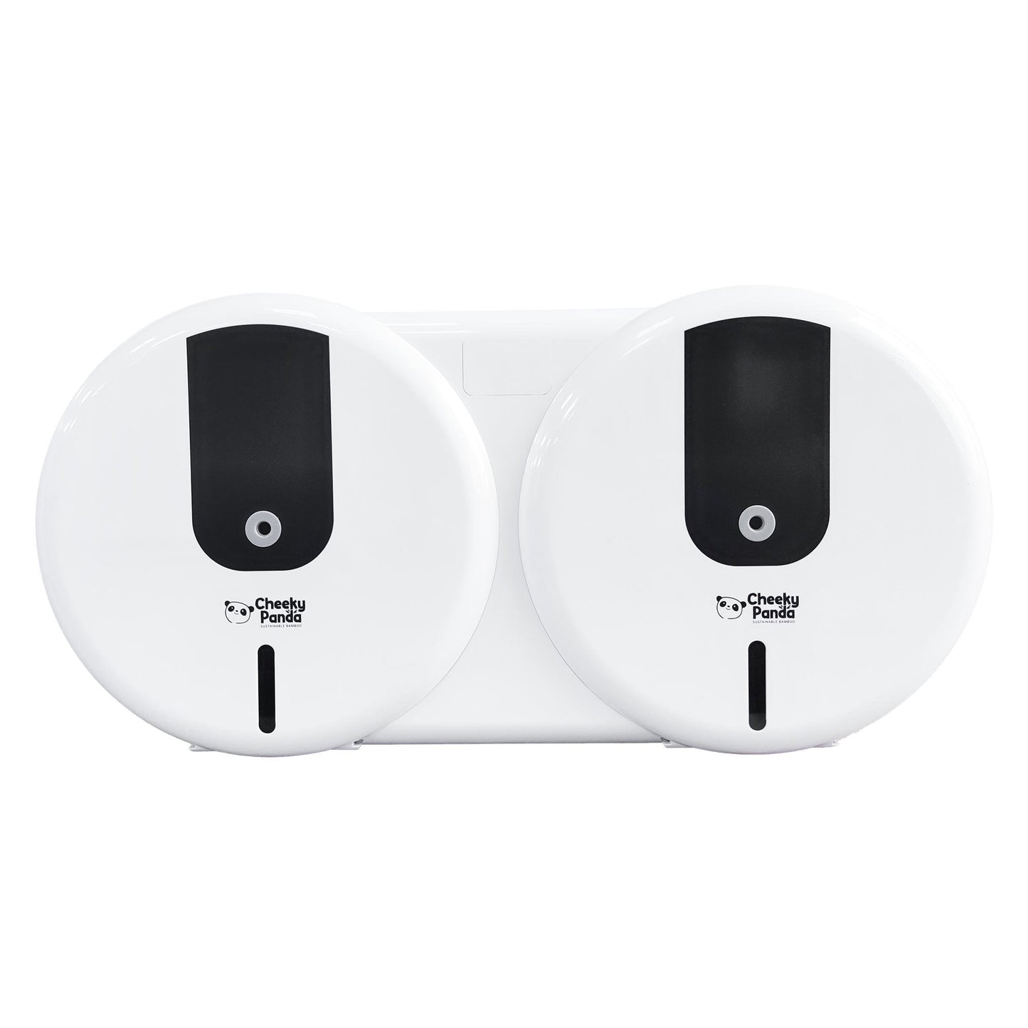 Panda Pro Easy Flow Twin Micro Core Mini Jumbo Dispenser for PFMINJRL12 Micro Mini Jumbo Rolls - NJ-HGJ-A11