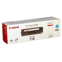 Original Canon 2661B002 718C Cyan 2900 Pages Original Toner