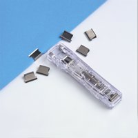 Rapesco Supaclip 40 Dispenser and 25 Stainless Steel Clips 40 Sheet Capacity - RC4025SS