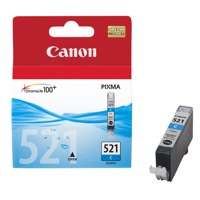 Original Canon 2934B001 CLI-521C Ink Cartridg Cyan 505 Pages 9ml