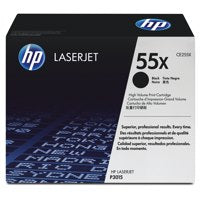 Original HP CE255X Black 12500 Pages Original Toner 55X
