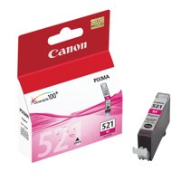 Original Canon 2935B001 CLI-521M Ink Cartridgee Magenta 471 Pages 9ml