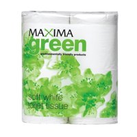 Maxima Green Toilet Roll 2 Ply White (Pack 48) 1105090
