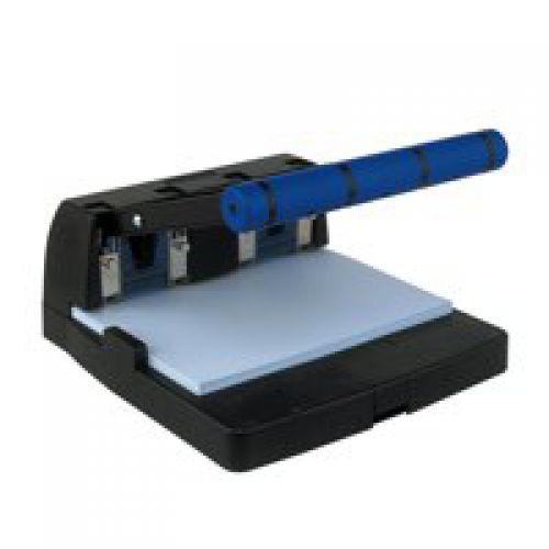 Rapesco 4400 4 Hole Punch Heavy Duty Metal 150 Sheet Black - PF4000A1
