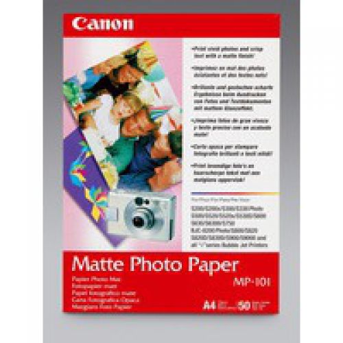 Canon MP-101 A4 Photo Paper Sheets (Pack 50) - 7981A005