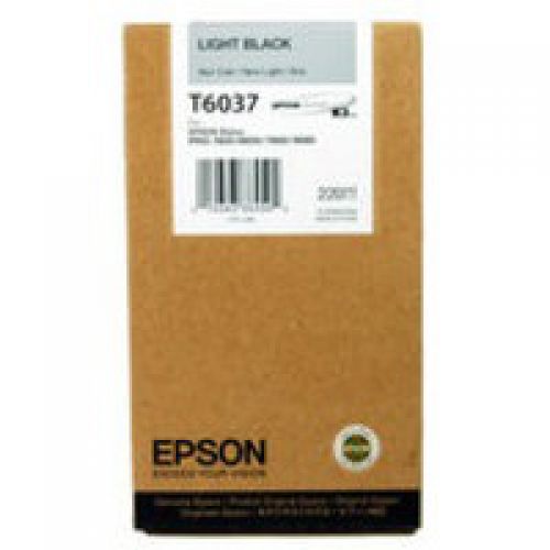 Epson T6037 Light Black Ink Cartridge 220ml - C13T603700