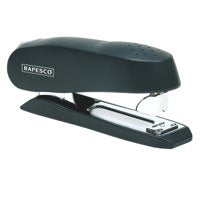 Rapesco Luna Half Strip Stapler Metal 50 Sheet Black - 0238