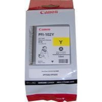 Original Canon PFI-102Y Yellow Ink Cartridge 0898B001