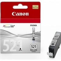 Original Canon 2937B001 CLI-521GY Ink Cartridge Gray 1.37K Pages 187 Photos 9ml