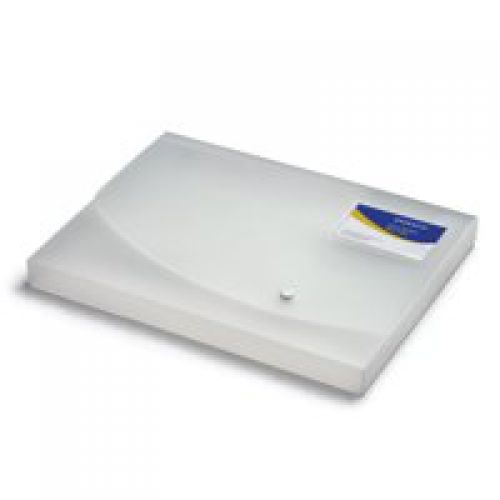 Rapesco Wallet Box File A4 25mm Clear - 0708