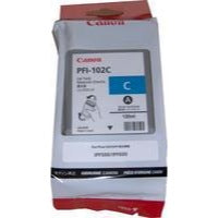 Original Canon PFI-102C Cyan Ink Cartridge 0896B001