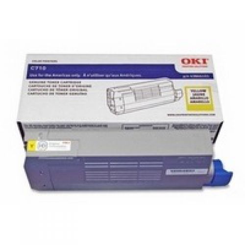 OKI Yellow Toner Cartridge 11.5K pages - 44318605