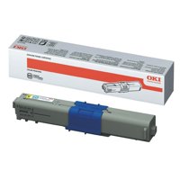 Original OKI 44469704 Yellow 2000 Pages Original Toner