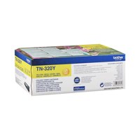 Brother TN-320Y Yellow 1500 Pages Toner
