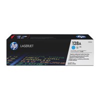 Original HP CE321A Cyan 1300 Pages Original Toner 128A
