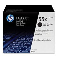 HP CE255XD P3015 12.5K BLACK TWIN PACK